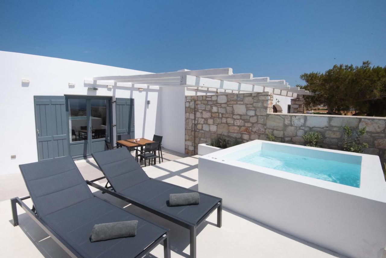 White New 1Bd House With Private Jacuzzi In Isterni Villa Isterni  Exterior photo